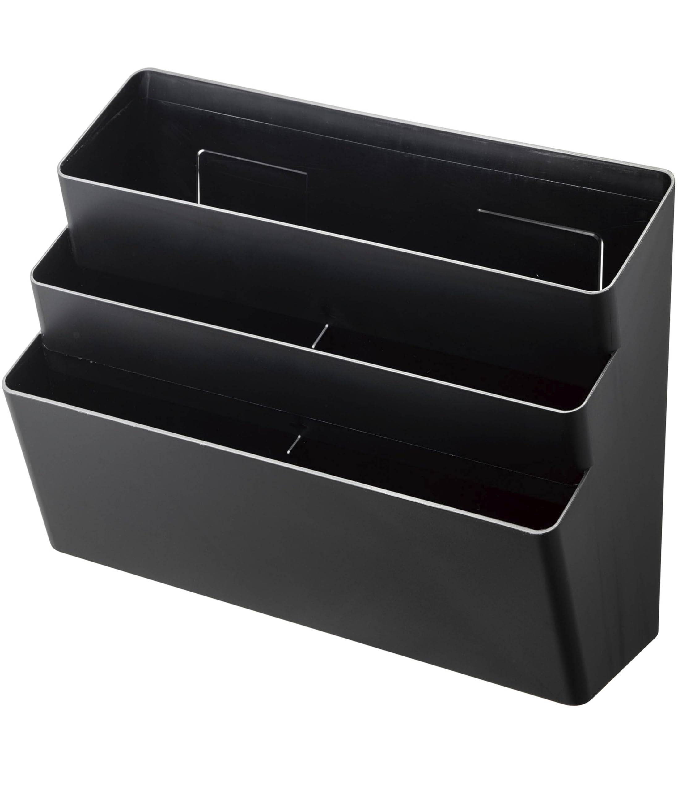 Amazon.co.jp: 山崎実業(Yamazaki) 冷蔵庫横マグネット収納ポケット 3